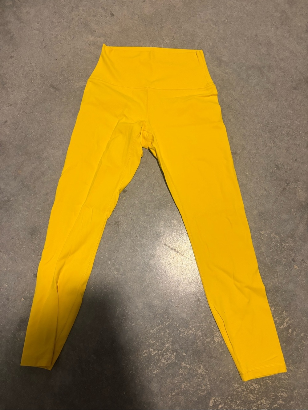 CRZ YOGA High-Waist Yellow Active Leggings